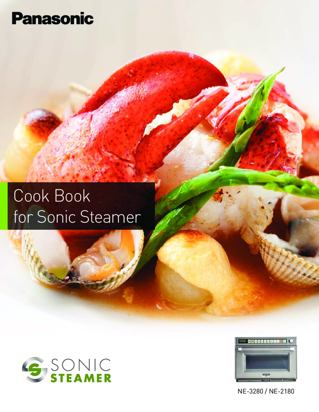 Panasonic – 2021 Sonic Steamer Cooking Guide